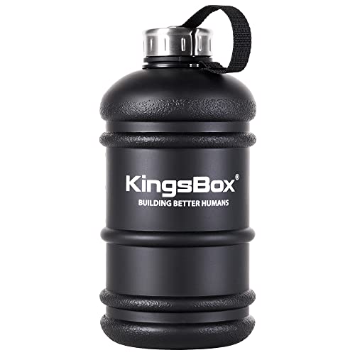 kingsbox-borraccia-blacknight-nera-opaca-2-2-l-bpa-free image 7