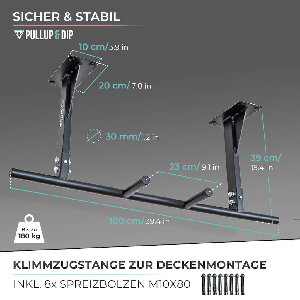 pullup-dip-barra-per-trazioni-a-soffitto-con-cinghia-per-trazioni-inclusa image 5