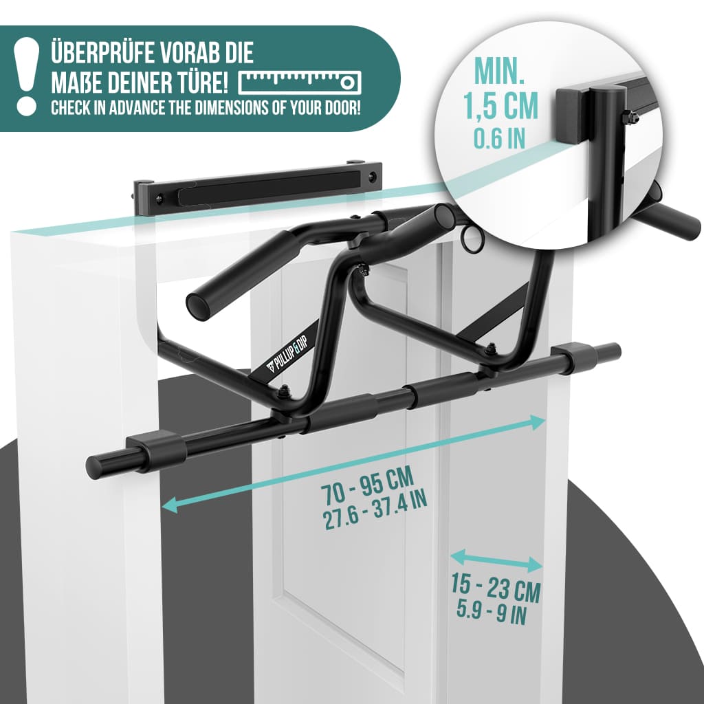 pullup-dip-set-sbarra-trazioni-porta-principianti-con-elastici image 4