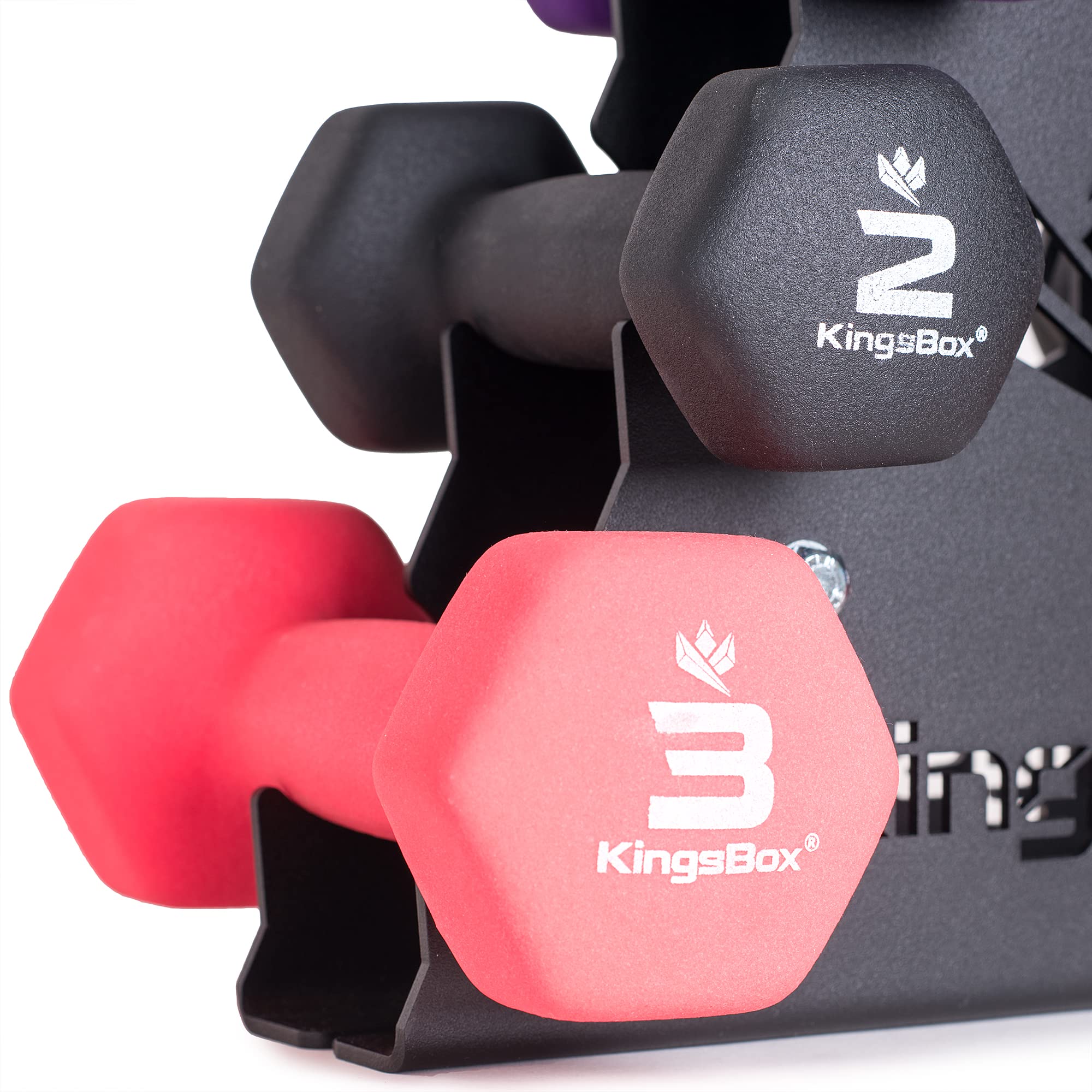 kingsbox-set-manubri-neoprene-1-2-3-kg-con-rack image 3