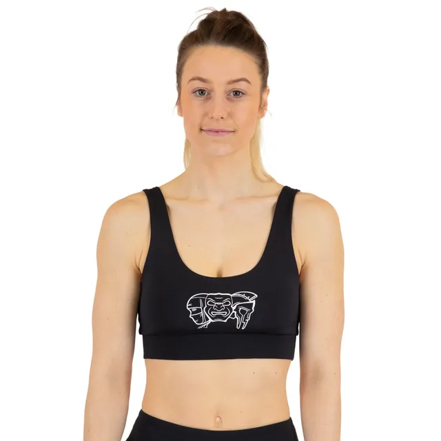gravity-fitness-reggiseno-sportivo-medio-impatto-sports-bra-nero image 1
