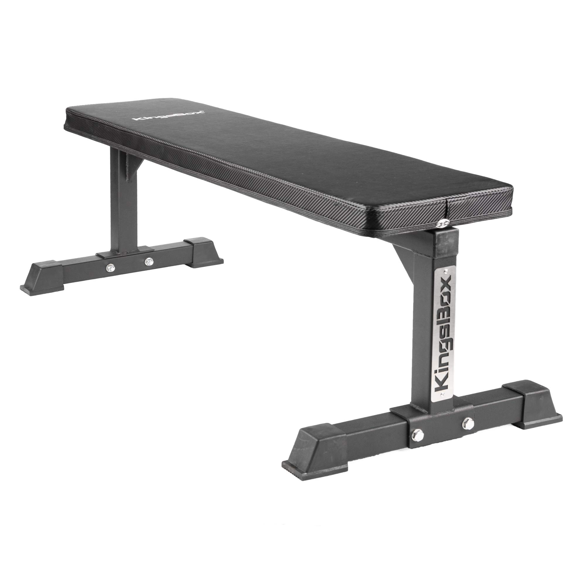 kingsbox-panca-piana-panca-pesistica-350-kg-nero-1200-x-350-mm image 1