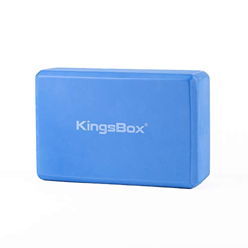 kingsbox-foam-block-blocco-yoga-eva-23x15x8-cm-blu image 3