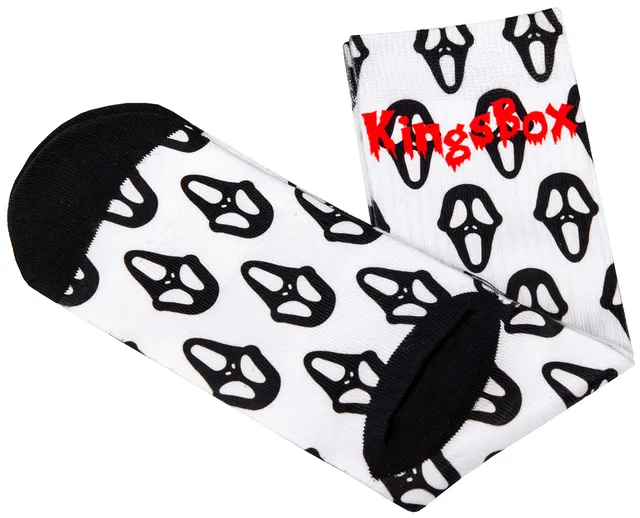 kingsbox-socks-calzini-sportivi-lunghi-fitness-e-powerlifting-paio image 1