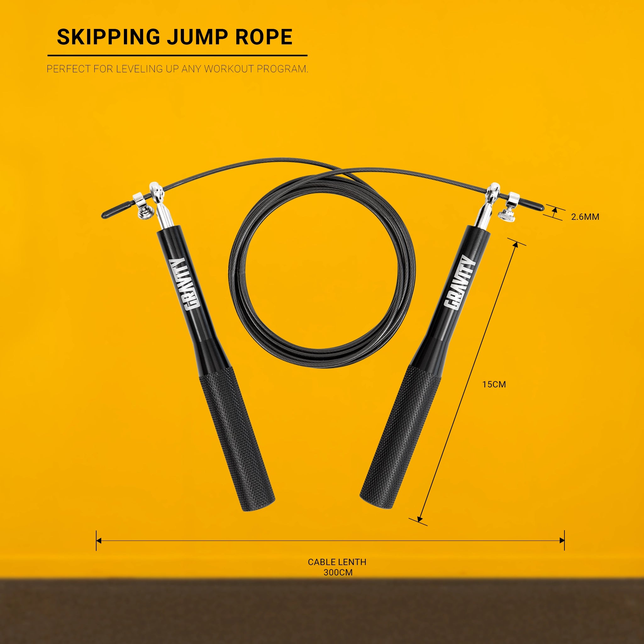gravity-fitness-corda-per-saltare-speed-rope-alluminio-3-m image 5
