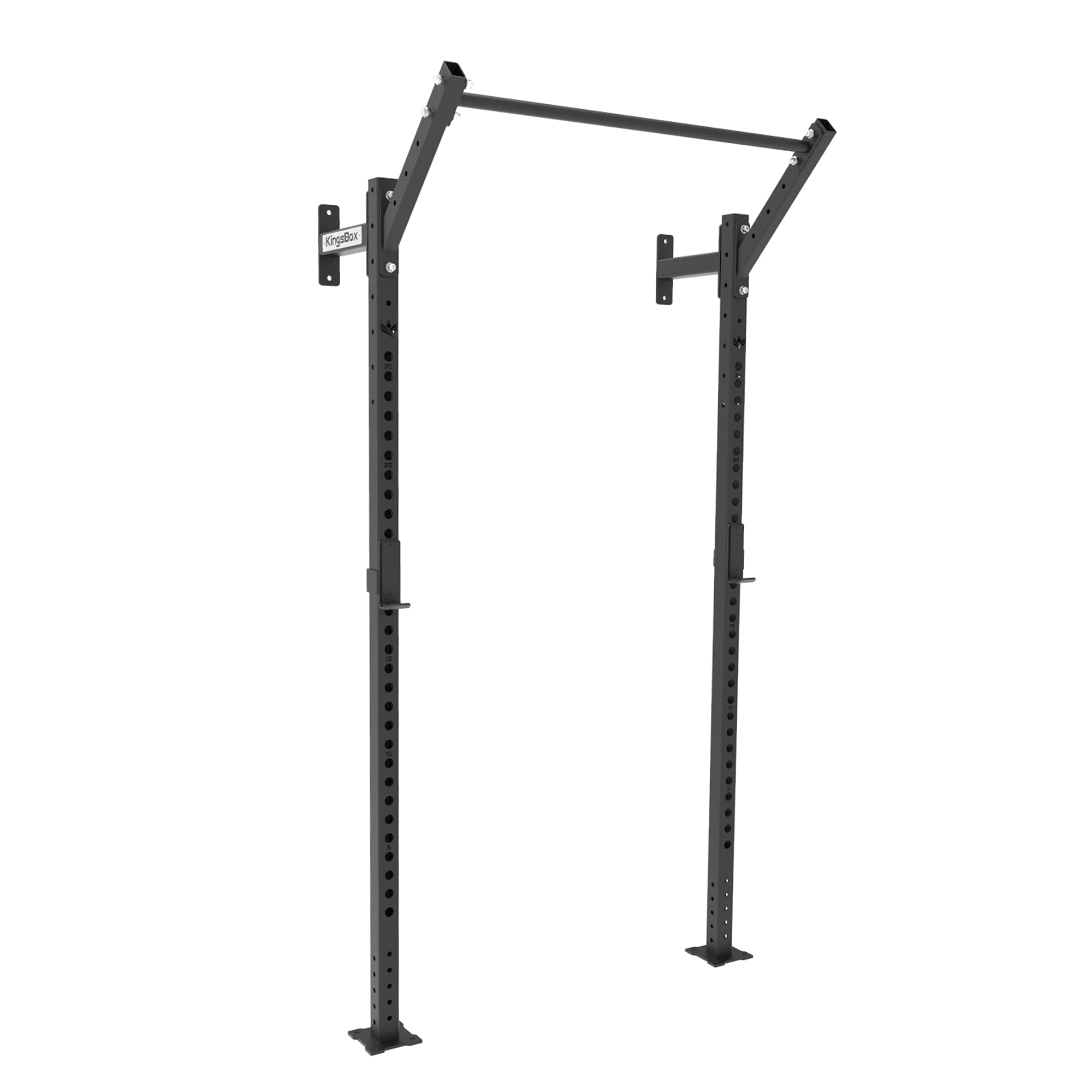 kingsbox-royal-wall-power-rack-ii-300-rack-a-parete-con-trazioni image 1